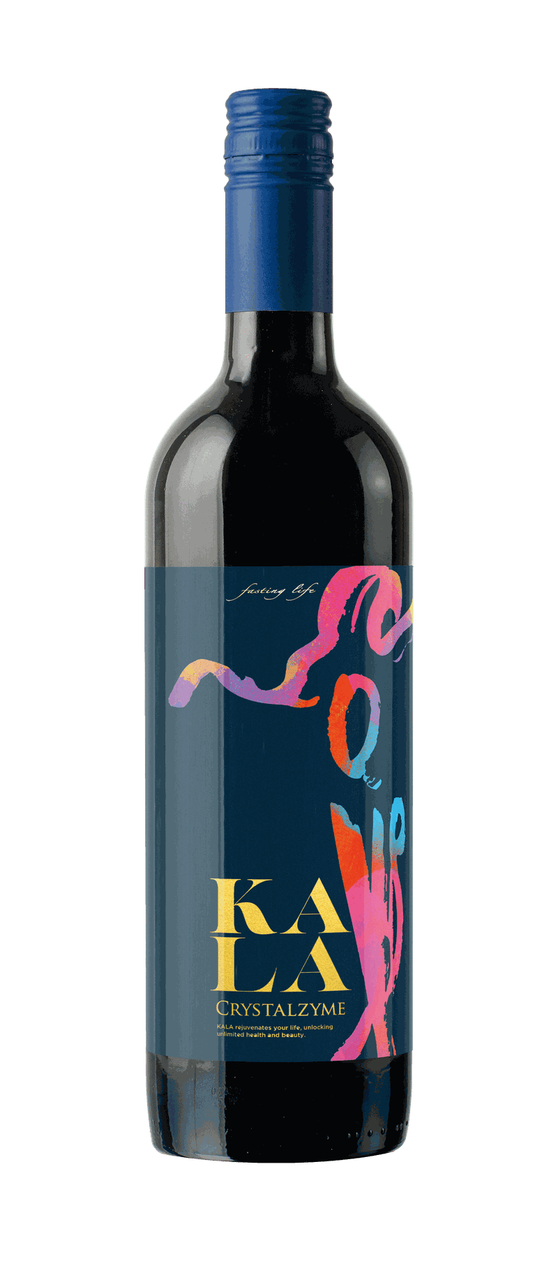 健康相談NOZOMIで使用する専用酵素ドリンク KALA CRYSTALZYME のボトル